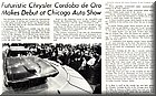Image: Chrysler de Oro concept at the Chicago Auto Show 1